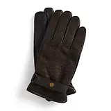 Thumbnail 1 of Barbour Men's Deveron Tweed Waterproof Gloves - Coffee