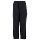 Thumbnail 1 of Barbour Men's Harton Relaxed Slub Trousers - Dark Navy