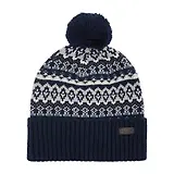 Thumbnail 1 of Barbour Men's Marlow Fair Isle Beanie - Navy