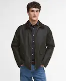 Thumbnail 2 of Barbour Men's Short Bedale Wax Jacket - Olive