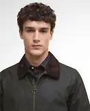 Thumbnail 4 of Barbour Men's Short Bedale Wax Jacket - Olive
