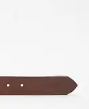 Thumbnail 4 of Barbour Men's Reversible Tartan Leather Belt - Classic Tartan / Brown