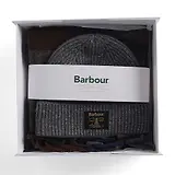 Thumbnail 1 of Barbour Men's Westerdale Beanie and Scarf Gift Set - Midnight Oak