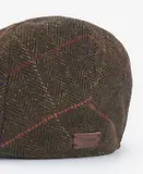Thumbnail 3 of Barbour Men's Wilkin Flat Cap - Olive Herringbone