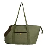 Thumbnail 1 of Barbour Small Quilted Dog Carrier - Olive