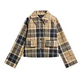 Thumbnail 1 of Barbour Women's Delilah Check Jacket - Birchwood Dress