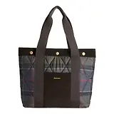 Thumbnail 1 of Barbour Women's Healy Tartan Tote Bag - Shadow Classic Tartan