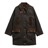 Thumbnail 1 of Barbour Women's Icons Modern Beaufort Waxed Jacket - Olive / Classic