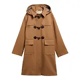 Thumbnail 1 of Barbour Women's Melody Wool Duffle Coat - Beige / Birchwood Dress
