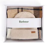 Thumbnail 1 of Barbour Women's Pendle Beanie & Blair Scarf Gift Set - Hessian Navy