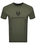 Thumbnail 1 of Belstaff Men's Cotton Jersey Signature T-Shirt - Surplus Green