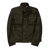 Thumbnail 1 of Belstaff Men's Waxed Cotton Racemaster Icon Jacket - Faded Olive