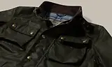 Thumbnail 2 of Belstaff Men's Waxed Cotton Racemaster Icon Jacket - Faded Olive