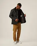 Thumbnail 3 of Peregrine Men's Bexley Waxed Jacket - Black