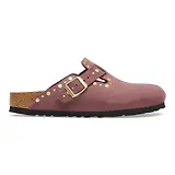 Thumbnail 5 of Birkenstock Women's Boston Rivets Suede Leather Narrow Clogs - Pepper