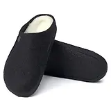 Thumbnail 9 of Birkenstock Zermatt Shearling Felt Regular Slippers - Anthracite