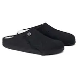 Thumbnail 10 of Birkenstock Zermatt Shearling Felt Regular Slippers - Anthracite
