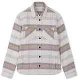 Thumbnail 1 of Peregrine Men's Made In England Blunt Overshirt - White Grid