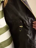 Thumbnail 7 of Joules Women's Holkham Waterproof Packable Raincoat - Black Floral