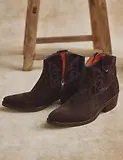 Thumbnail 8 of Penelope Chilvers Women's Cassidy Suede Embroidered Boots - Bitter Chocolate