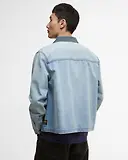 Thumbnail 4 of Barbour International Men's Meteor Washed Denim Overshirt - Vintage