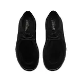 Thumbnail 6 of Clarks Originals Men's Meare Walla Wallabee Shoes - Black Suede