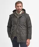 Thumbnail 2 of Barbour Men's Classic Durham Wax Jacket - Olive