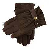 Thumbnail 1 of Dents Men's Chester Three-Point Fleece-Lined Suede Gloves - Brown