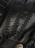 Thumbnail 4 of Dents Men's Henley Touchscreen Three-Point Wool Blend-Lined Leather Gloves - Black