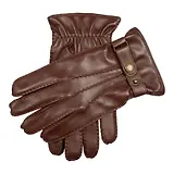 Thumbnail 1 of Dents Men's Tetbury Handsewn Three-Point Wool and Cashmere Blend-Lined Leather Gloves - Chestnut
