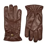 Thumbnail 4 of Dents Men's Tetbury Handsewn Three-Point Wool and Cashmere Blend-Lined Leather Gloves - Chestnut