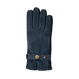 Thumbnail 5 of Dents Women's Laura Three-Point Fleece-Lined Suede Gloves - Navy