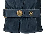 Thumbnail 6 of Dents Women's Laura Three-Point Fleece-Lined Suede Gloves - Navy