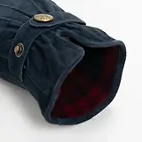 Thumbnail 12 of Dents Women's Laura Three-Point Fleece-Lined Suede Gloves - Navy