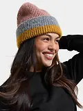 Thumbnail 2 of Didriksons Malin Striped Beanie - Ash Rose Multi
