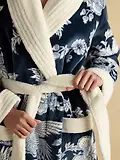 Thumbnail 5 of Joules Women's Matilda Dressing Gown - Navy