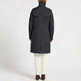 Thumbnail 5 of Joules Women's Rosewell Long Showerproof Longline Quilted Coat - Navy