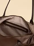 Thumbnail 5 of Joules Women's Edie Zip Top Shopper Bag - Mocha Brown