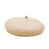 Thumbnail 1 of Joules Women's Amelie Adjustable Wool Beret Hat - Cream