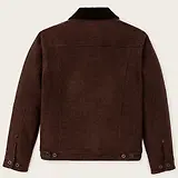 Thumbnail 2 of Filson Men's Spokane Insulated Short Cruiser Jacket - Merlot / Black Plaid