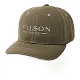 Thumbnail 1 of Filson Peavey Logger Cap - Military Olive