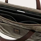 Thumbnail 9 of Filson Tin Cloth Compact Briefcase - Otter Green