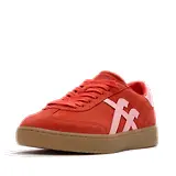 Thumbnail 6 of FitFlop Women's The Dash FF T-Toe Suede Trainers - Cherry Tomato / Warm Pink