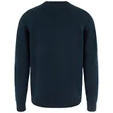 Thumbnail 2 of Fjällräven Men's Fjällräven Logo Knit Sweater - Dark Navy