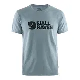 Thumbnail 1 of Fjällräven Men's Fjällräven Logo T-Shirt - Uncle Blue-Melange