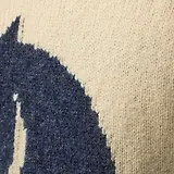 Thumbnail 8 of Fjällräven Men's Fjällräven Logo Knit Sweater - Dark Navy