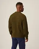 Thumbnail 4 of Peregrine Men's Ford Crew Jumper - Olive
