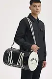 Thumbnail 2 of Fred Perry Classic Barrel Bag - Black / Ecru