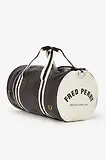 Thumbnail 5 of Fred Perry Classic Barrel Bag - Black / Ecru