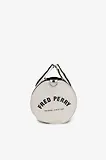 Thumbnail 6 of Fred Perry Classic Barrel Bag - Navy Ecru